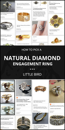 How to Pick a NATURAL DIAMOND Engagement Ring! A quick guide by Little Bird Engagement Ring Consultants, www.littlebirdtoldyou.com...