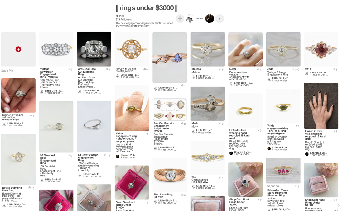 Engagement Rings under $3000